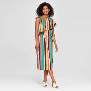 Who What Wear Multistripe Dress - NWT